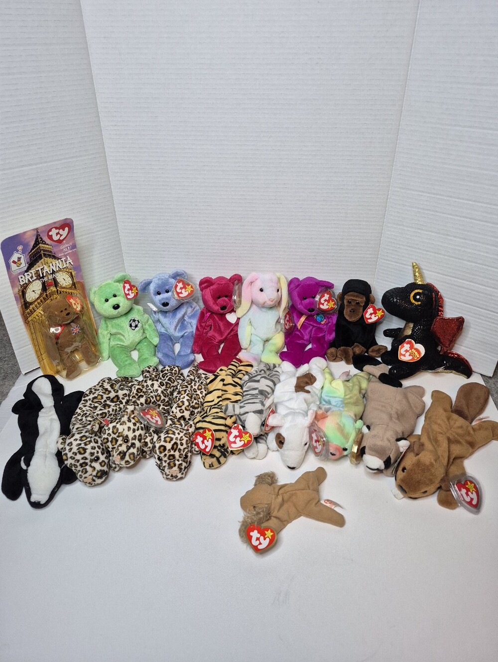 Beanie Baby Giant Lot with Tags 19 Pieces Total